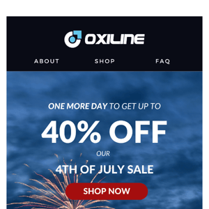 40% Off Extended 🇺🇸