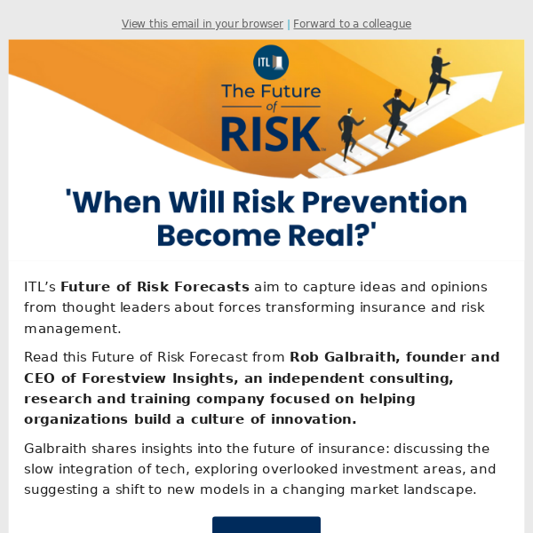 Read Now: Future of Risk Forecast - 'When Will Risk Prevention Become Real?'