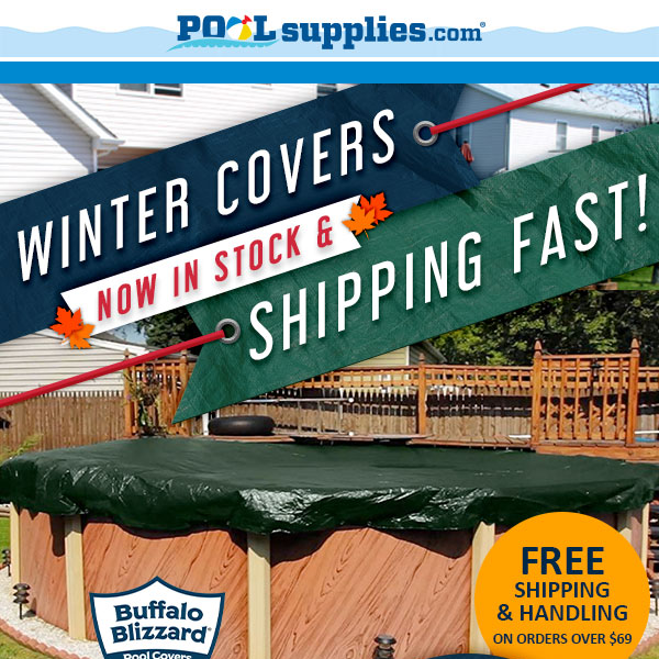 Final winter cover sale of the season