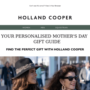 Your Personalised Mother's Day Gift Guide ✨