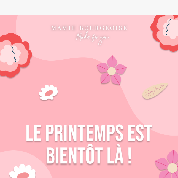 Pour accueillir le printemps en beauté 🌷