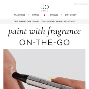 Have you ever heard of a fragrance gel?