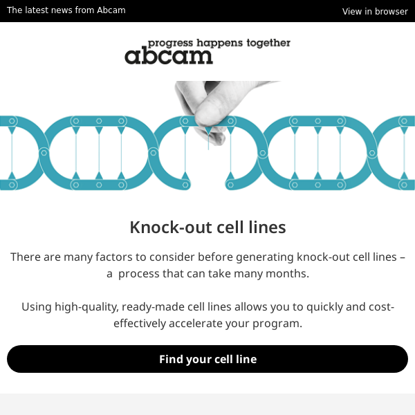 Knock-out cell lines, mTOR pathway, and our BIGG meeting this May