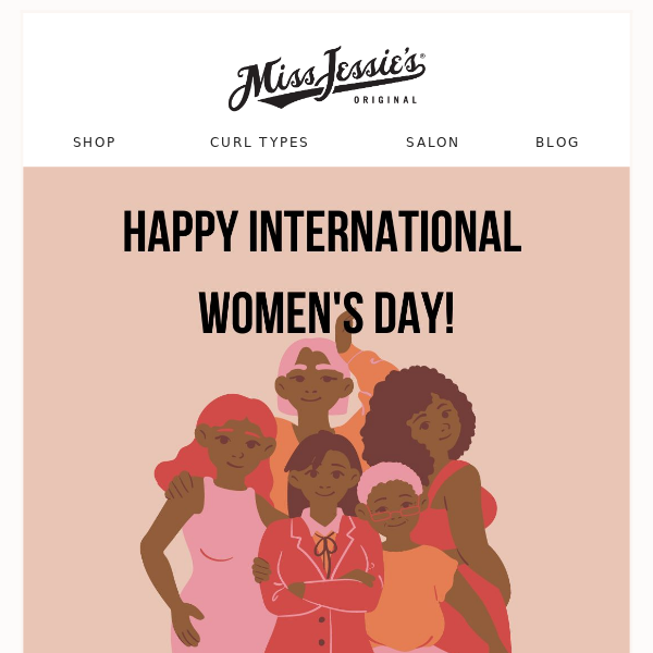 Founded for women by women! - Let's Celebrate Women (And Their Hair!)