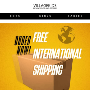 FREE INTERNATIONAL SHIPPING👛✈️