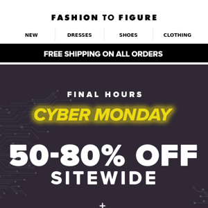 FINAL HOURS 🚨 50-80% Off Sitewide + Extra 10% Off Coupon