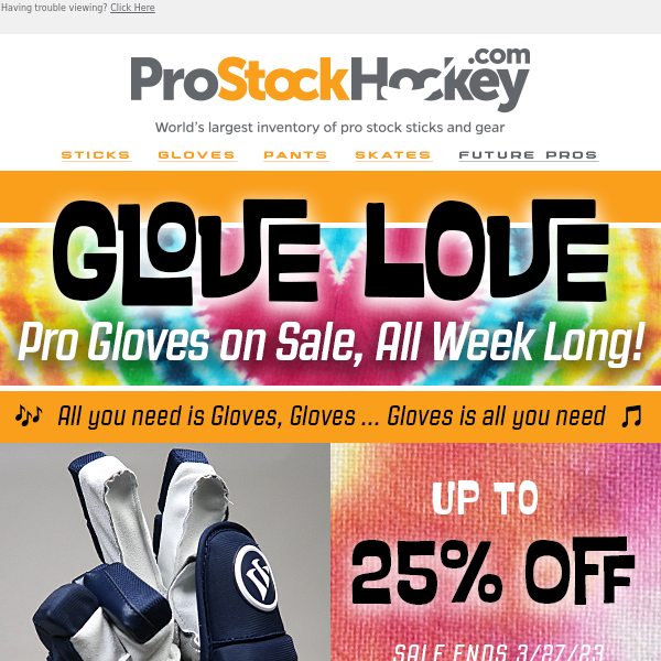 Glove Love Sale ✌️ Save up to 25% Off