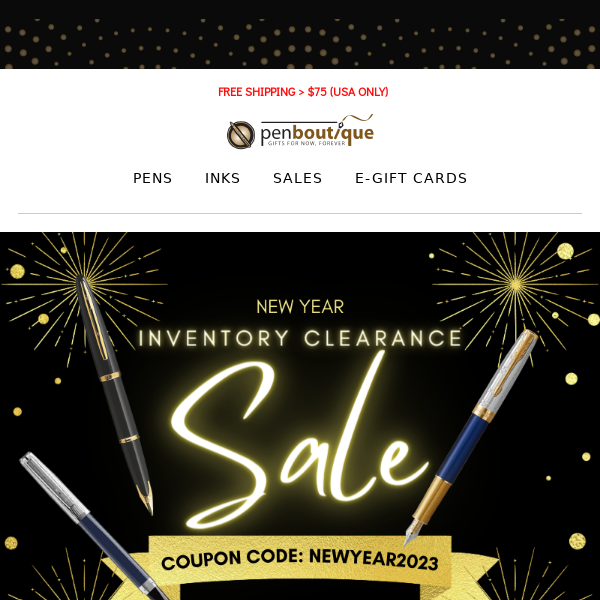 WEEKEND SALE : New Year inventory clearnace.