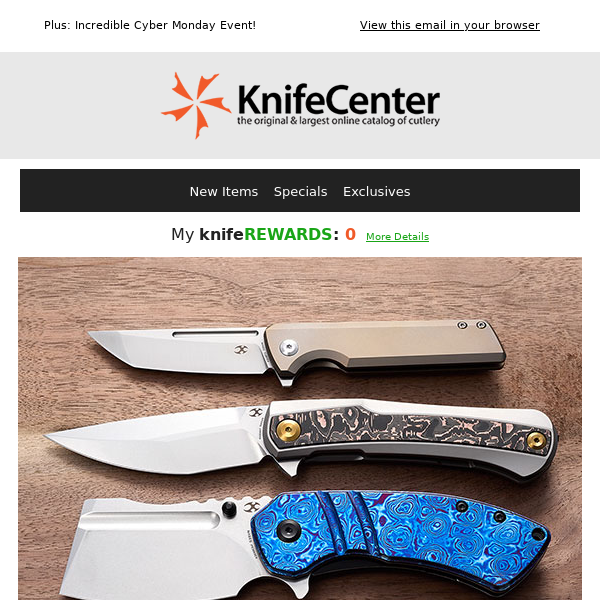 New & Perfect for Gifting: Spyderco, WE Knife, CIVIVI, Microtech