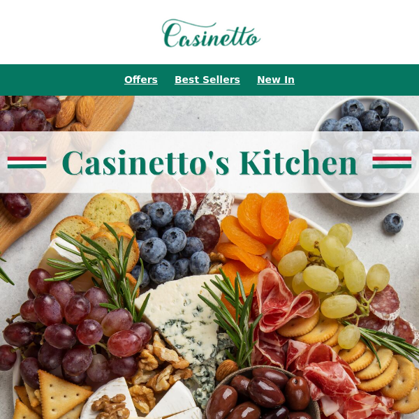 Casinetto's Kitchen: authentic flavours of Italy and Europe