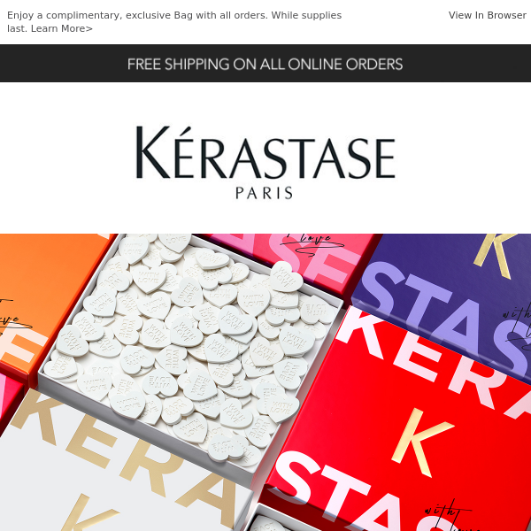 Limited-Edition Holiday Sets, From Kérastase with love!