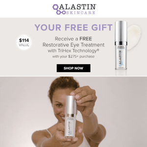 Ends Soon: FREE Gift for Ageless Eyes ($114 Value)