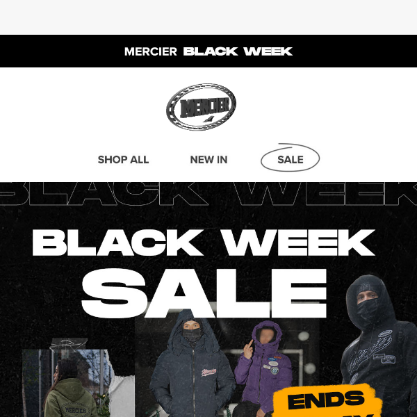 Black Week Sale Ends Today ⏳