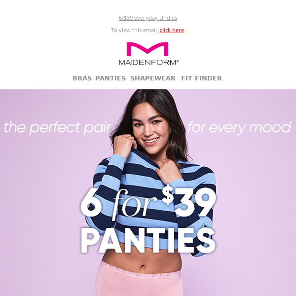 We Live for Cute & Comfy - Maidenform