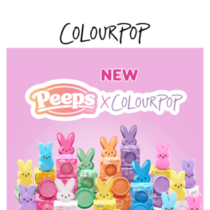 Peep this NEW collab: PEEPS® x ColourPop 🐥