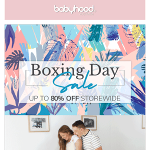 Boxing Day Sale - Now Live