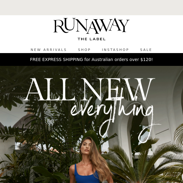 Unveiling New Arrivals at Runaway The Label! Free Express Shipping Available 🚀