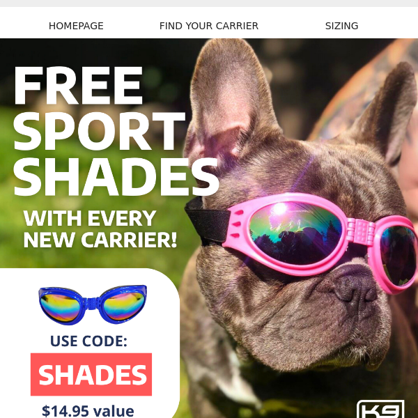 Get a FREE Pair of Shades 😎