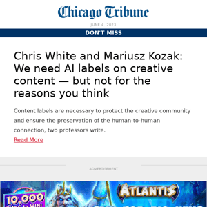 Chris White and Mariusz Kozak: We need AI labels on creative content — but not for the reasons you think