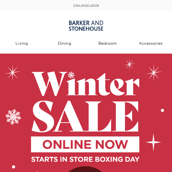 Winter Sale now online + EXTRA 5% OFF!