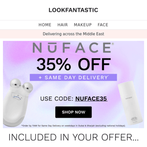 NuFACE 🤍 35% Off