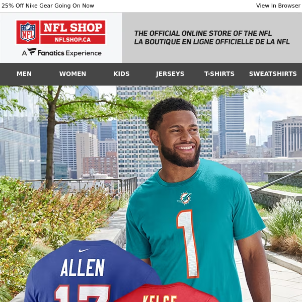 NFL Shop Emails, Sales & Deals - Page 2