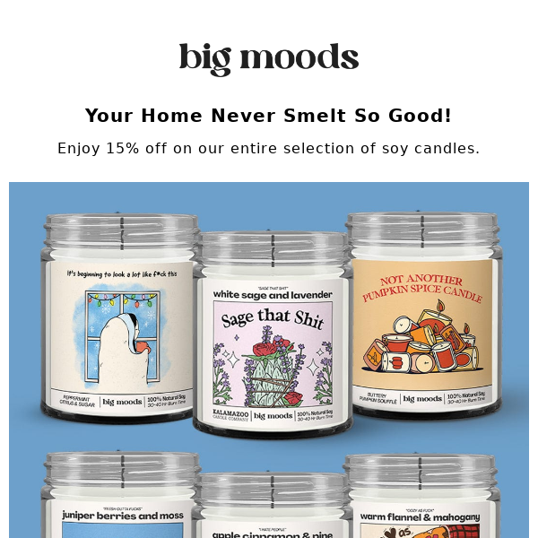 New Scents To Fill Your Home!