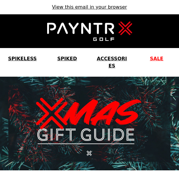 Your PAYNTR Golf Christmas Gift Guide Is Here! ⛳