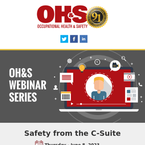 Webinar: Safety from the C-Suite