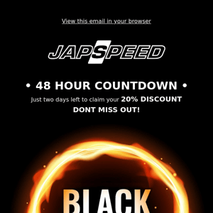 Black Friday SALE - 48Hour Countdown!