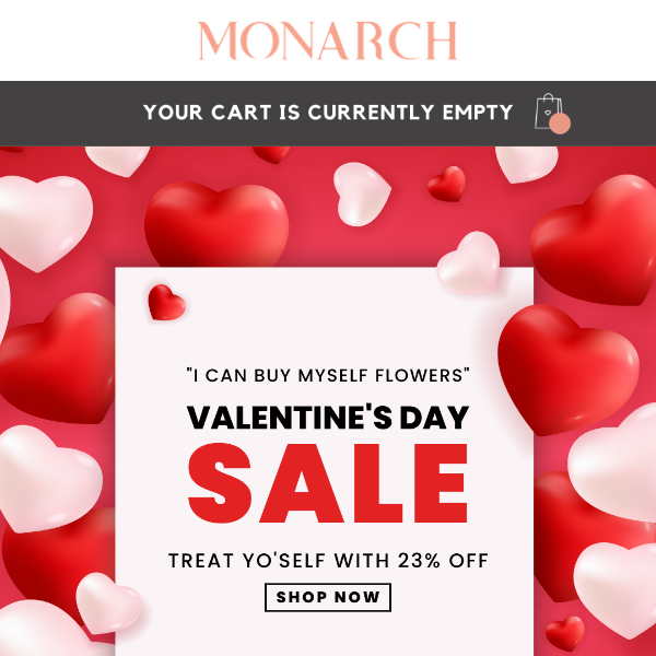 SALE ALERT 🦋 TREAT YOURSELF THIS VALENTINES DAY ♥