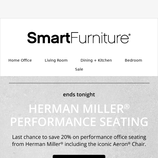 Save 20% on Herman Miller Furniture!