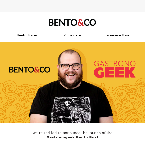 New! Gastronogeek Bento Box👨‍🍳