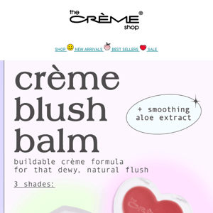 New Drop 🔓💖 Crème Blush Balm