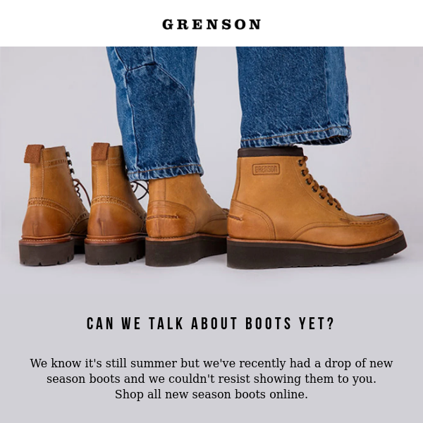 Can We Talk About Boots Yet? | SALE Continues