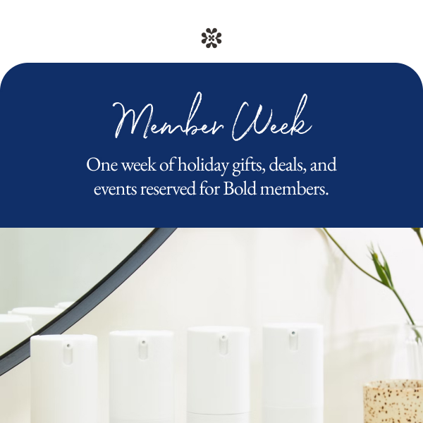 Member Week Day 6: High-Performance Serums