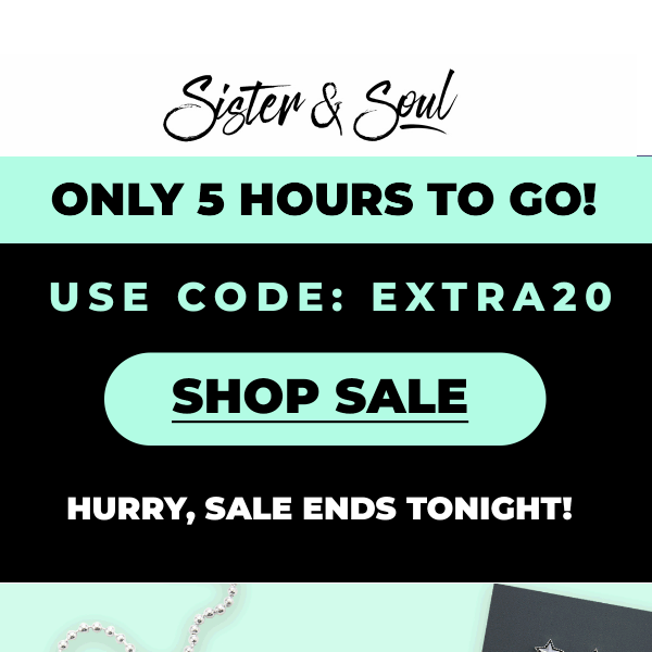 Hurry! ⏰ AFTERPAY SALE Only 5 hours To Go! ⏰