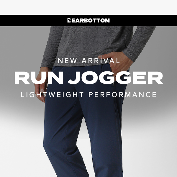 NEW ARRIVAL: Run Jogger