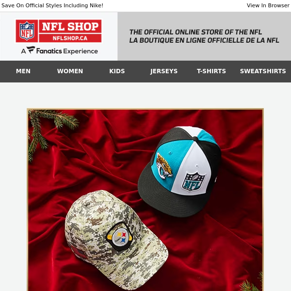 Be The Gifting MVP! 25% Off NFL Gear To Give