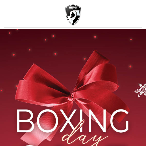 🎁 20% off Boxing Day Sale ON NOW 🎁