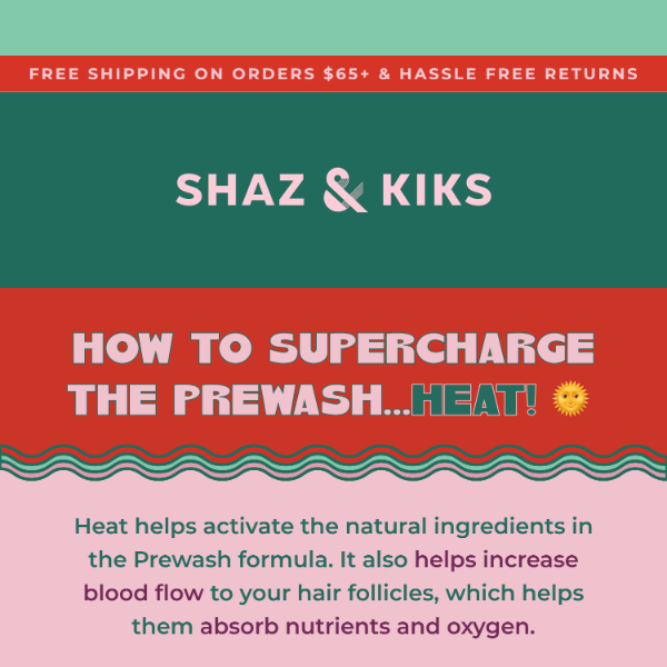 How to supercharge the prewash