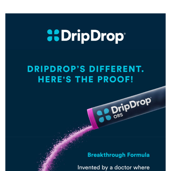 What's the DripDrop Difference?