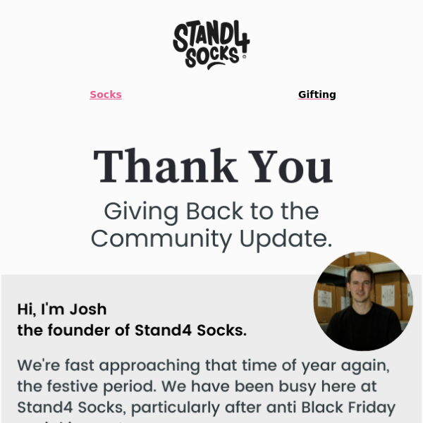 Winter Sock Donations