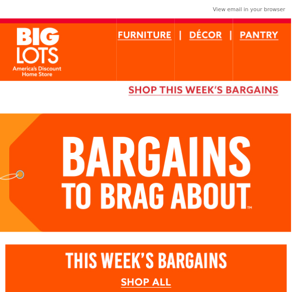 Don't miss this week's bargains on household essentials!