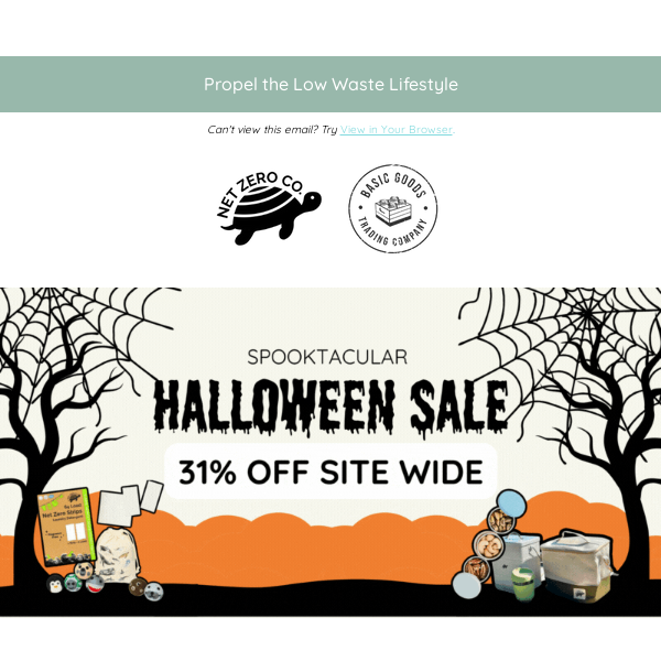 🎃 Spooky Savings Alert: 31% OFF Sitewide for 24 Hours! 👻