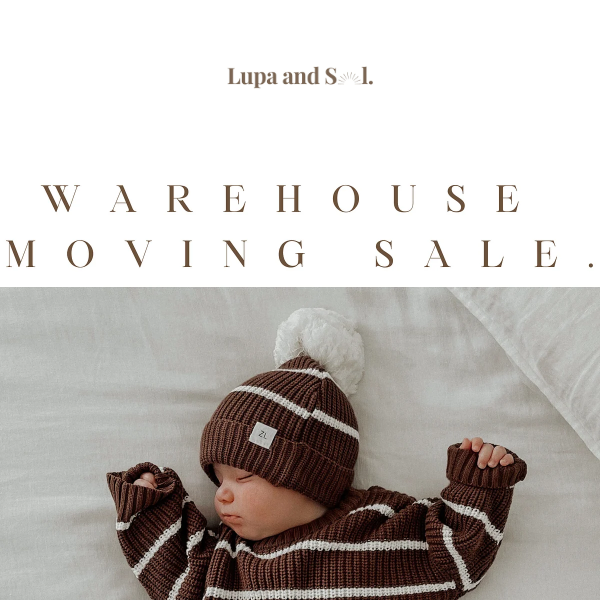 💥WAREHOUSE MOVING SALE💥