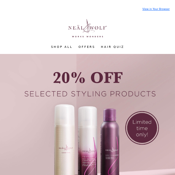 Enhance Your Look with 20% Off!