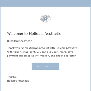 Welcome to Hellenic Aesthetic