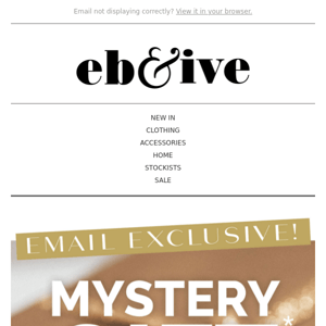 Eb & Ive... Claim your Mystery Gift!😍