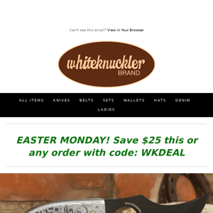 Code: WKDEAL is valid until Midnight Easter Monday!